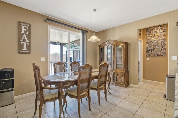 Dining room, Interior, Pendant Lights