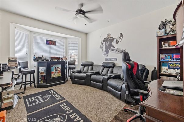 Home Theatre Room, Home Office, Interior