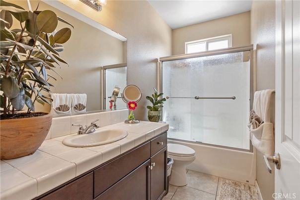 Bathroom, Glass Shower, Interior, Tile Countertops