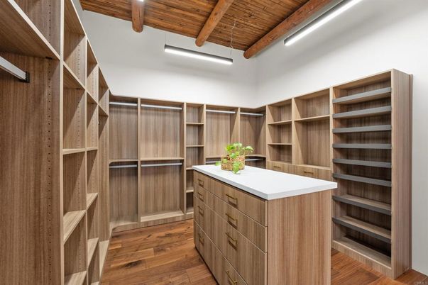 Interior, Walk-in Closets, Wooden Beams, Wooden Ceilings, Wood Texture Flooring