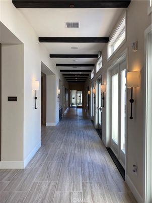 Interior, Wooden Beams