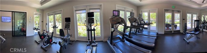 Fitness Equipment, Gym, Interior