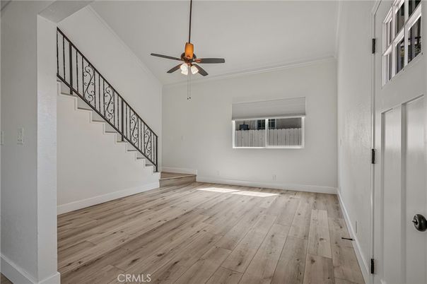 Empty room, Interior, Wood Texture Flooring