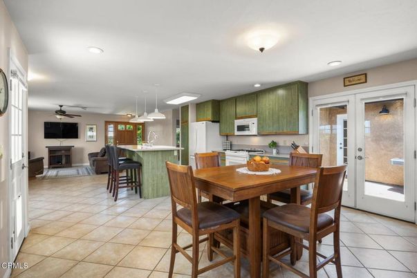 Dining room, Interior, Kitchen, Pendant Lights, Recessed Lighting
