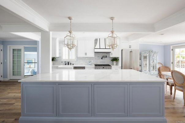 Chandelier, Interior, Kitchen, Pendant Lights, Wood Texture Flooring