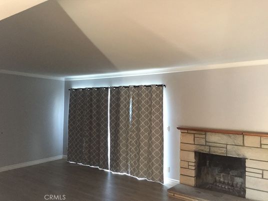 Empty room, Fireplace, Interior, Wood Texture Flooring