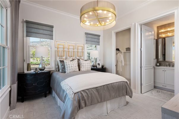 Bedroom, Interior, Pendant Lights