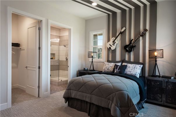 Bathroom, Bedroom, Glass Shower, Interior, Recessed Lighting