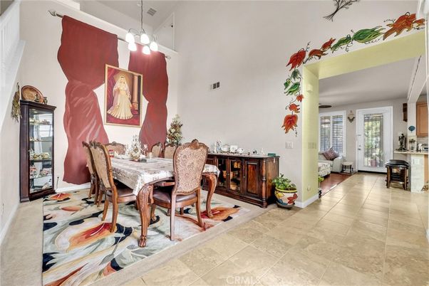 Dining room, Interior, Pendant Lights