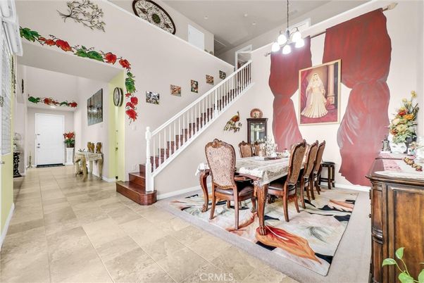 Dining room, Interior, Pendant Lights