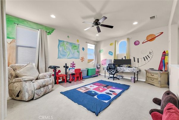 Home Office, Interior, Recessed Lighting