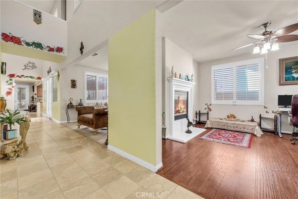 Fireplace, Interior, Wood Texture Flooring