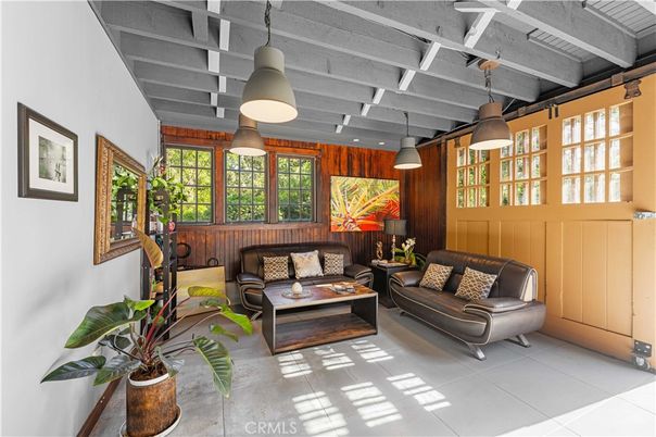 Interior, Living room, Pendant Lights, Wooden Walls