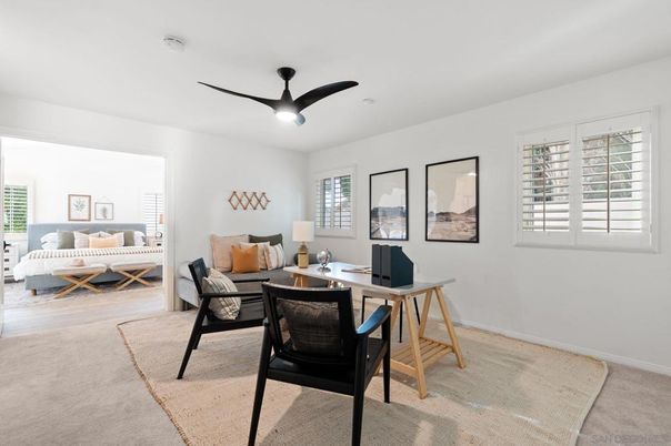 Bedroom, Home Office, Interior