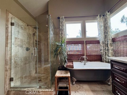 Bathroom, Free Standing Baths, Glass Shower, Interior