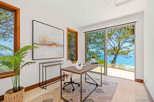 Home Office, Interior, Recessed Lighting, Water