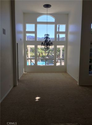 Chandelier, Empty room, Interior