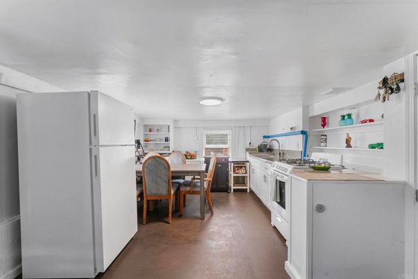 Dining room, Interior, Kitchen