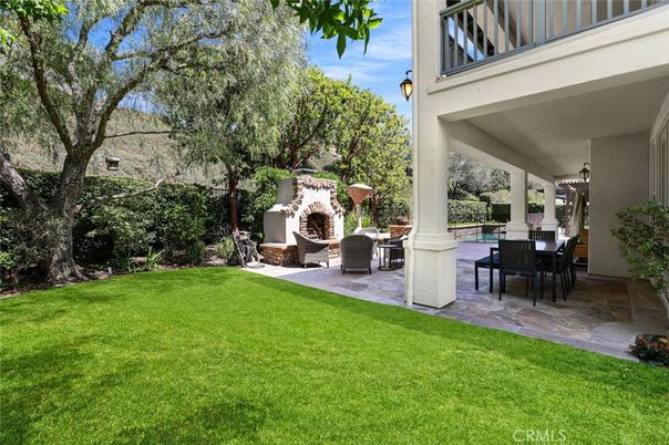 Backyard, Exterior, Fireplace