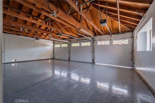 Garage, Interior, Wooden Beams, Wooden Ceilings