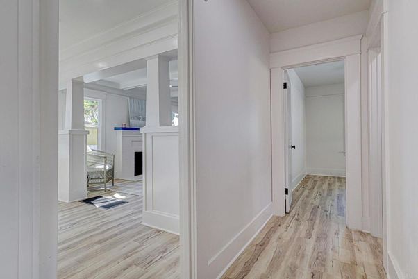 Fireplace, Interior, Wood Texture Flooring