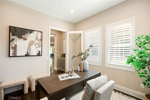 Home Office, Interior, Recessed Lighting