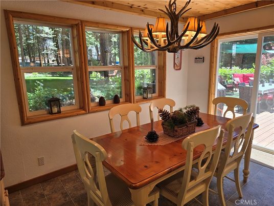 Chandelier, Dining room, Interior