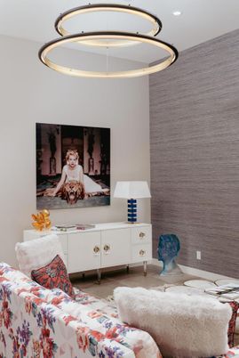 Interior, Pendant Lights, Projection Screen, Recessed Lighting