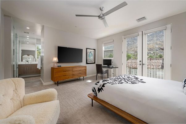Bedroom, Home Office, Interior, Recessed Lighting