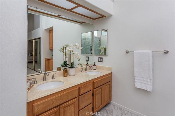 Bathroom, Dual Sink Vanities, Interior, Marble