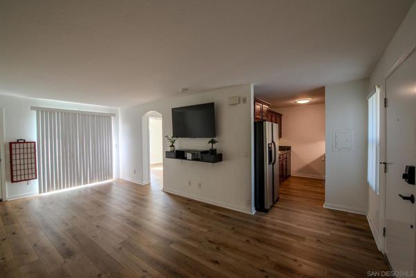 Empty room, Interior, Kitchen, Wood Texture Flooring