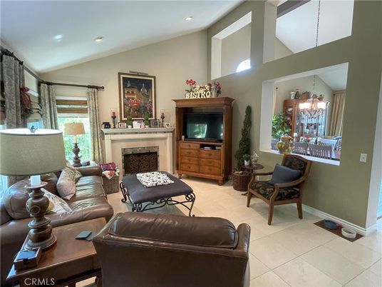 Chandelier, Fireplace, Interior, Living room, Recessed Lighting