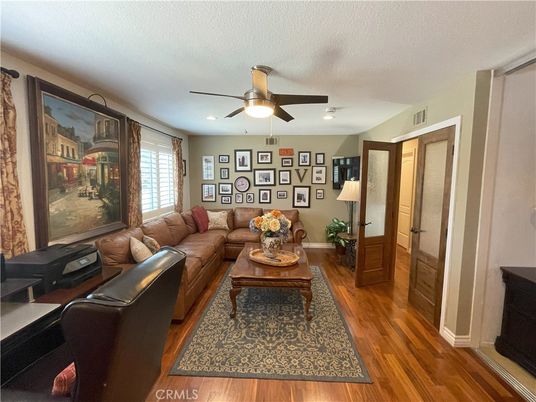 Home Office, Interior, Living room, Recessed Lighting, Wood Texture Flooring