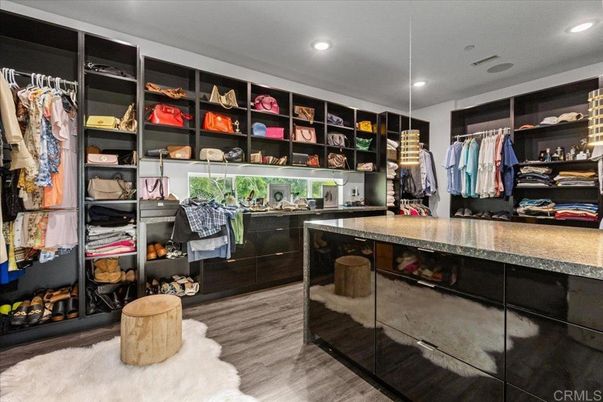 Interior, Recessed Lighting, Walk-in Closets, Wood Texture Flooring