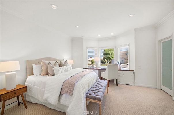 Bedroom, Home Office, Interior, Recessed Lighting