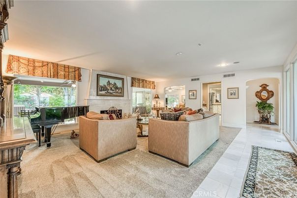 Interior, Living room, Piano, Recessed Lighting