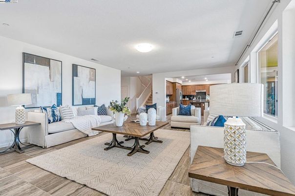 Interior, Kitchen, Living room, Recessed Lighting, Stainless Steel Appliances