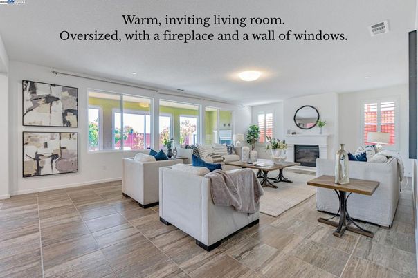 Fireplace, Interior, Living room, Recessed Lighting