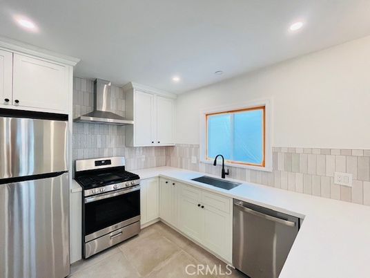 Interior, Kitchen, Recessed Lighting, Stainless Steel Appliances