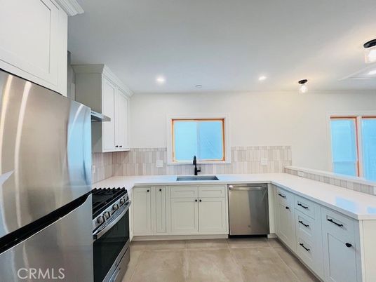 Interior, Kitchen, Recessed Lighting, Stainless Steel Appliances
