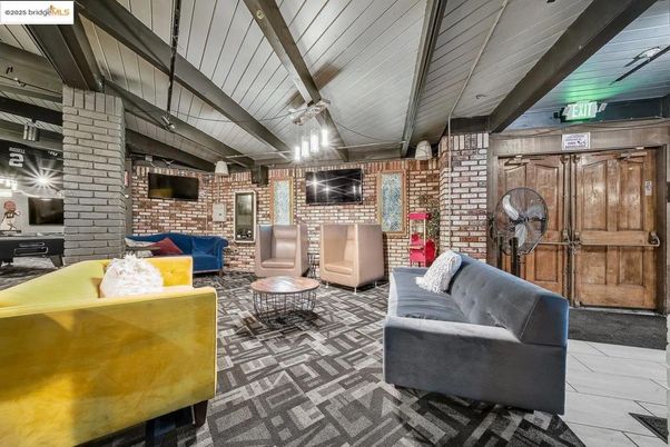 Interior, Living room, Stone Walls