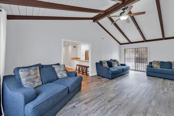 Interior, Living room, Wooden Beams, Wood Texture Flooring