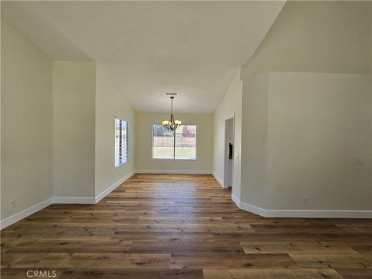 Chandelier, Empty room, Interior, Wood Texture Flooring