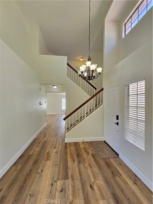 Chandelier, Empty room, Interior, Wood Texture Flooring