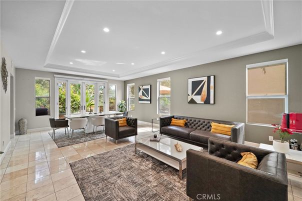 Dining room, Interior, Living room, Recessed Lighting