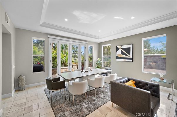 Dining room, Interior, Living room, Recessed Lighting
