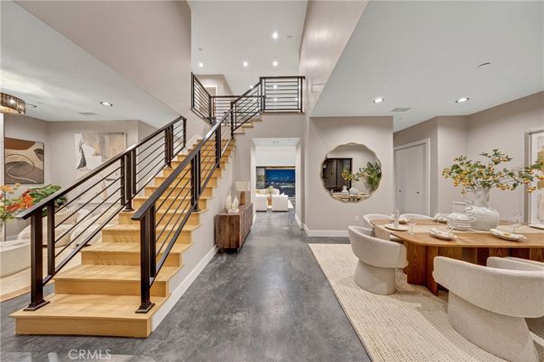 Dining room, Interior, Recessed Lighting