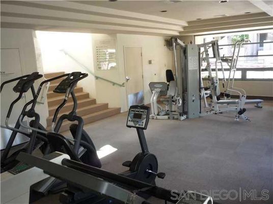 Fitness Equipment, Gym, Interior, Recessed Lighting