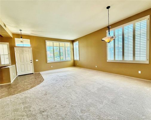 Empty room, Interior, Pendant Lights