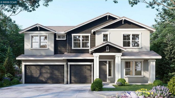 Attached, Exterior, Facade, American Craftsman